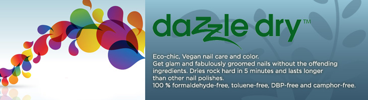nail art design dazzle dry