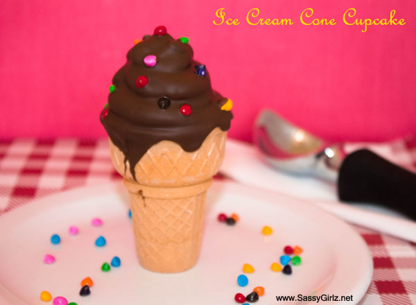 The Cupcake Project: Ice Cream Cone Cupcakes – Homemade Cupcakes Recipe