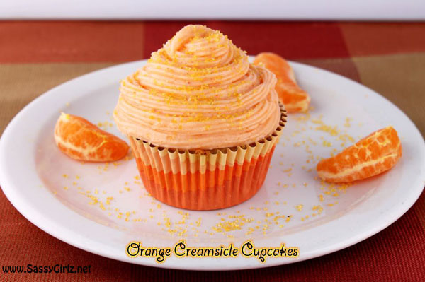 The Cupcake Project: Orange Creamsicle Homemade Cupcakes Recipe