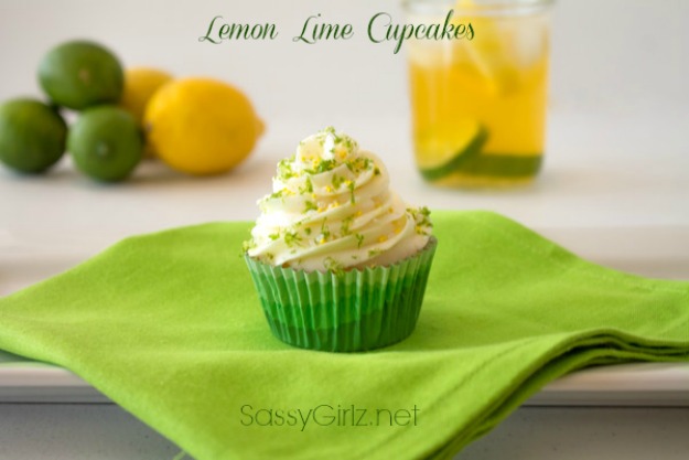The Cupcake Project: Lemon Lime Cupcakes Homemade Cupcake Recipe