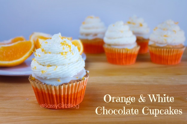 The Cupcake Project: Orange White Chocolate Cupcakes