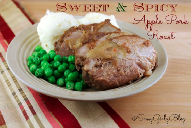 Slow Cooker Apple Pork Roast Recipe | Sassy Girlz Blog