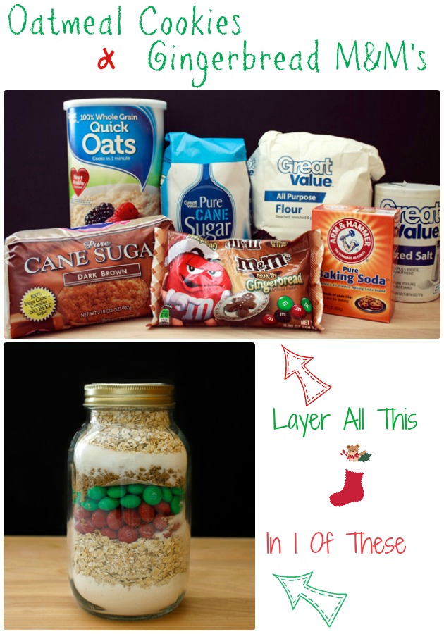 Gifts In A Jar Oatmeal Cookie Mix | Sassy Girlz Blog #shop