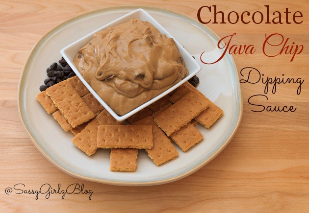 Perfect Coffee Break - Java Chip Dipping Sauce | Sassy Girlz Blog