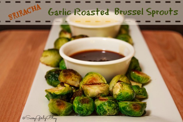Garlic Roasted Brussel Sprouts | Sassy Girlz Blog #shop