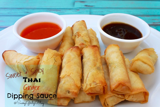 Thai Spring Roll Dipping Sauce | Sassy Girlz Blog #shop