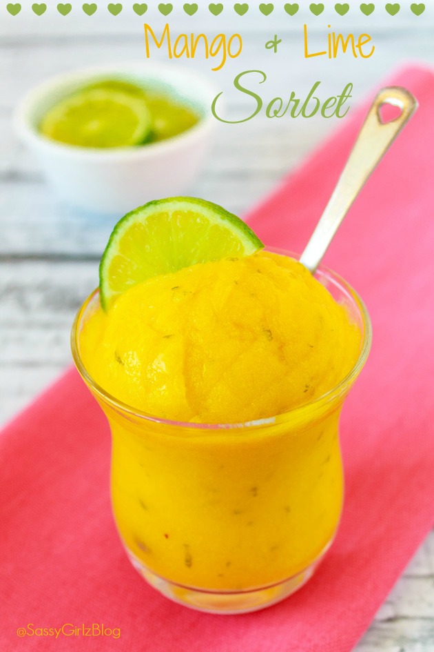 Homemade Mango Sorbet | Sassy Girlz Blog #ChooseSmart