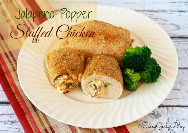 Jalapeno Popper Stuffed Chicken | Sassy Girlz Blog
