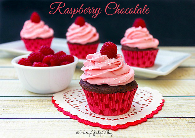 Chocolate Raspberry Cupcakes | Sassy Girlz Blog