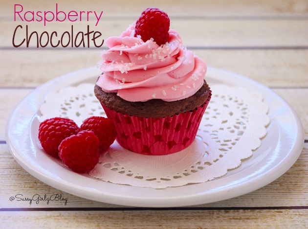 Chocolate Raspberry Cupcakes | Sassy Girlz Blog