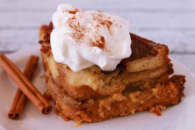 Cinnamon Vanilla Easy Bread Pudding | Sassy Girlz Blog