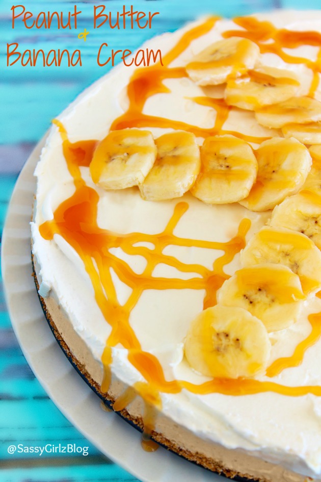 Peanut Butter Banana Cream Pie | Sassy Girlz Blog