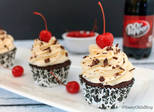 Dr Pepper Cupcake | Sassy Girlz Blog