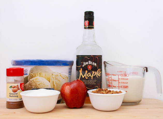Dutch Apple Pie Boozy Milkshake Ingredients