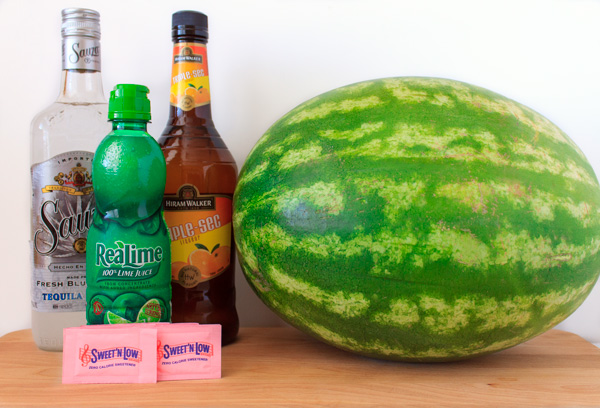 Skinny Watermelon Margarita Ingredients