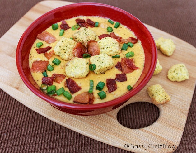 Beer Cheese Soup With Bacon | Sassy Girlz Blog