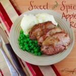 Sweet and Spicy Slow Cooker Apple Pork Roast Recipe 