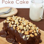 Nutty Chocolate Poke Cake Recipe